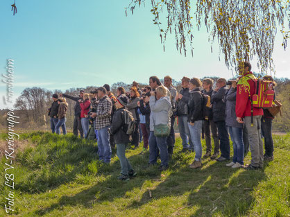 Die Exkursion stieß auf großes Interessse (Foto: Gerhard Raab)