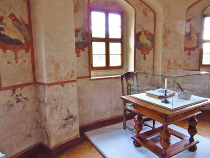 Das Museum im ersten Stock