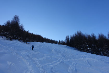 Skitouren, Schweiz, Engadin, Zuoz, Piz Arpiglia, Plaun d'Arpschellas