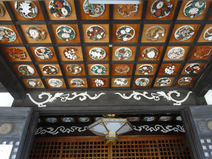７月３０日　78番「郷照寺」の化粧天井