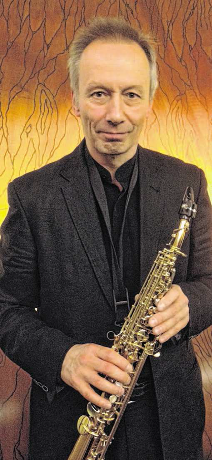 Der Saxophonist Burghard Corbach macht am 5. März den Auftakt beim diesjährigen Internationalen Konzertzyklus in der Finkenbergkirche. Foto: Veranstalter