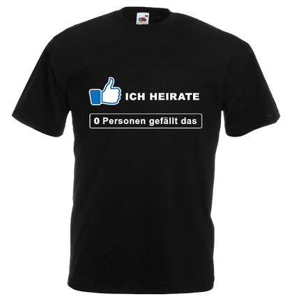 66 Junggesellenabschied t-shirt herren jga er heiratet 0 personen gefällt das