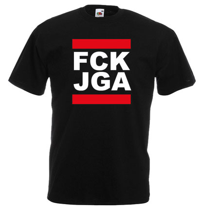 58 Junggesellenabschied tshirt herren jga fuck jga run dmc