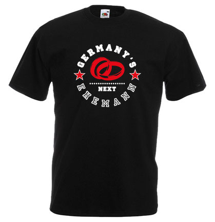 52 Junggesellenabschied tshirt herren jga männertour germanys next ehemann