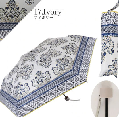 折りたたみダマスク柄 [晴雨兼用] 3,850円→2,680円(税込)