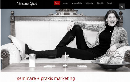 Christine Gudd Seminare + Praxis Marketing Homepage