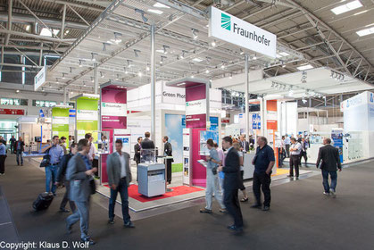 Fotograf München, Messefotografie: Fraunhofer-Stand auf der Messe Laser in München
