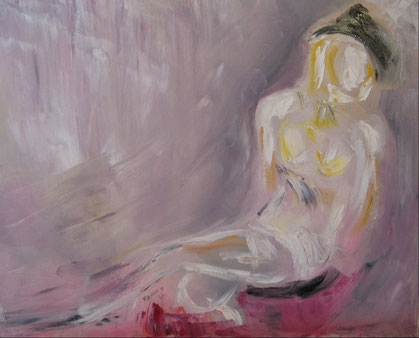 Pin-up - Huile - 55 x 45