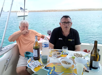 Retrouvailles avec Michel et Phipippe
