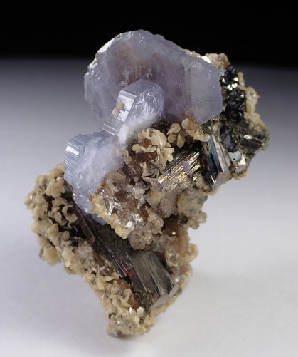 Lilac Panasqueira Fluorapatite