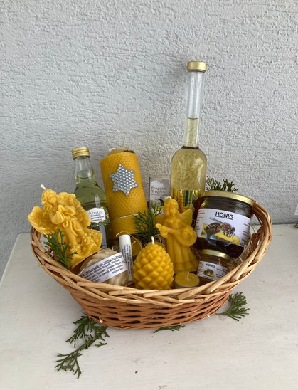 Alle Produkte stammen von unserer Imkerei bzw. Brennerei. Natur pur. Regionale TOP Produkte. 