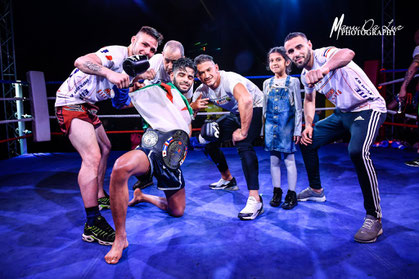 Akram Hamidi (France) win Muay Thai Show Champion Belt