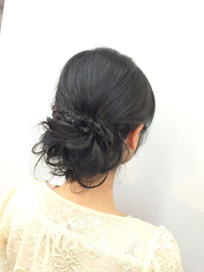 横浜・日吉・菊名・美容室☆女性の笑顔を作る専門家☆美容家 奥条勇紀 幸せあやかりヘアセット