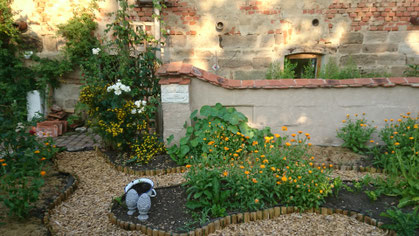 Im Hortulus kann man die Natur mit allen Sinnen genießen.