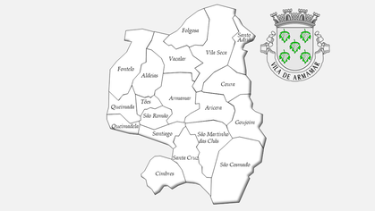Freguesias do concelho de Armamar antes da reforma administrativa de 2013