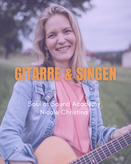 Gitarre lernen singen spielen Musik machen