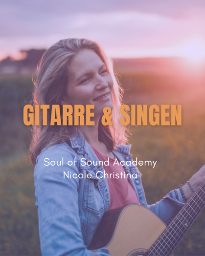 Gitarre lernen singen spielen Musik machen