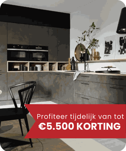 Industriële keuken - tot €5.500 korting