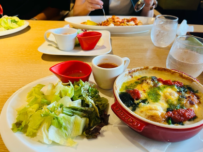 むさしの森珈琲のランチ