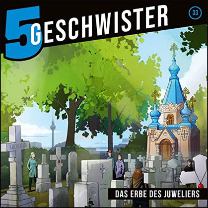 CD-Cover 5 Geschwister - Das Erbe des Juweliers