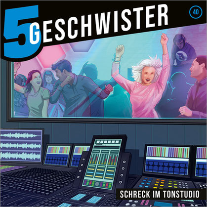 CD-Cover 5 Geschwister - Schreck im Tonstudio