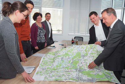 Um die klimafreundliche Mobilität im Landkreis Erlangen-Höchstadt weiter voranzubringen, ließ der Landkreis auf Initiative des Regionalmanagements ein Radverkehrskonzept erstellen. Abstimmungsprozess