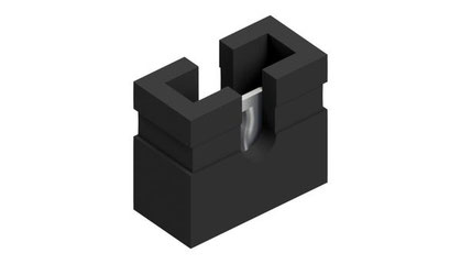 ジャンパーソケット 2mmピッチ（オープン） CAB 10 G S　Fischer Elektronik