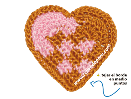 Tutorial: corazones entrelazados tejidos a crochet!