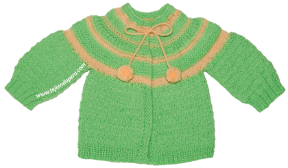 Ropon de bebe a palitos best sale