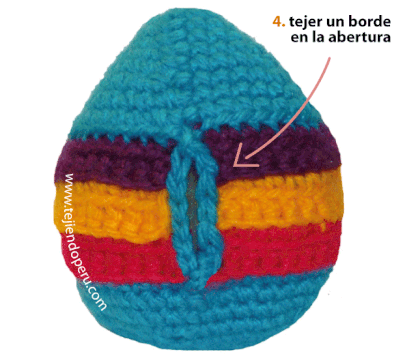 Tutorial: huevos de chocolate tejidos a crochet (amigurumi) - Easter eggs 