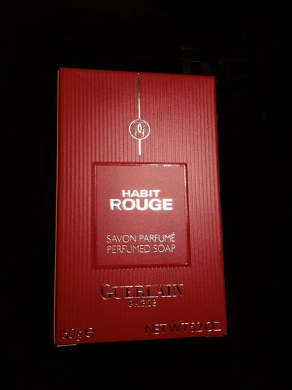 HABIT ROUGE - SAVON PARFUME, PRESENTATION DIFFERENTE