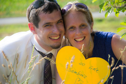 Photographin Ortrun und Chorleiter Steff - Danke für euren Einsatz bei der Hochzeit!