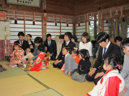七五三詣祈願祭(旧座礼)