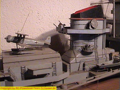 Großmodell Schlachtschiff Blücher