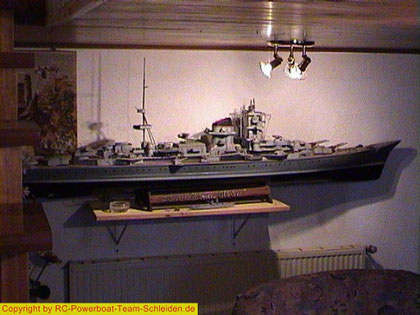 Großmodell Schlachtschiff Blücher