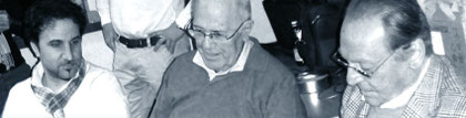 con EMILIO RAVEL e RENZO ARBORE