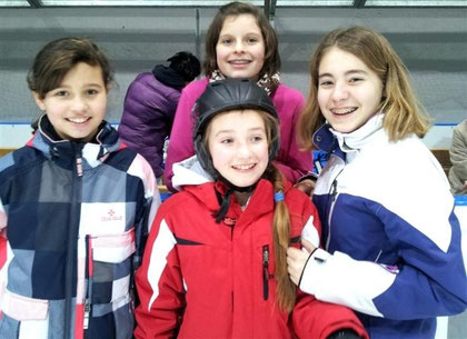 Wir sind ein super Team. Wo ist der Puck?