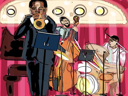 iPadJAZZart:Ambrose Akinmusire, Redwood Jazz Alliance, Arcata 2011