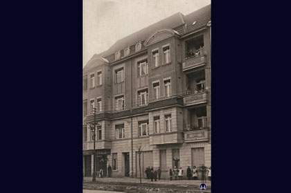 Das gebäude Chausseestraße / Mariendorfer Damm um 1910