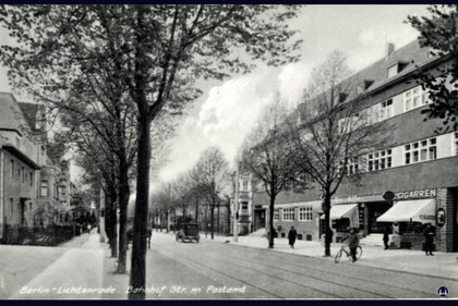 Postamt Lichtenrade Bahnhofsstraße um 1920