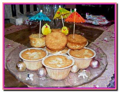 Mini cake con mandorle