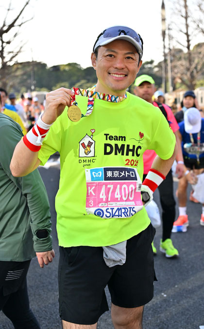 三原誠院長/東京マラソン完走