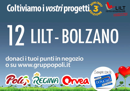 Campagna Poli: 12 LILT Bolzano