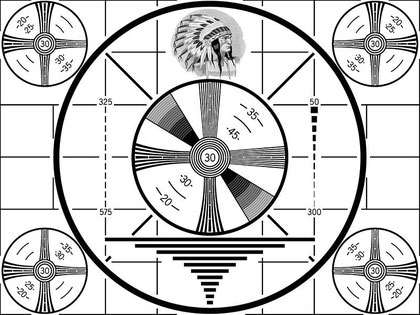 RCA Televisione : Monoscopio Ottico.