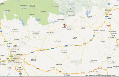 Localización de Peñaflor