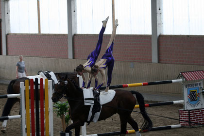 Pisi mit Neele, Kreismeisterschaft Juli 2011