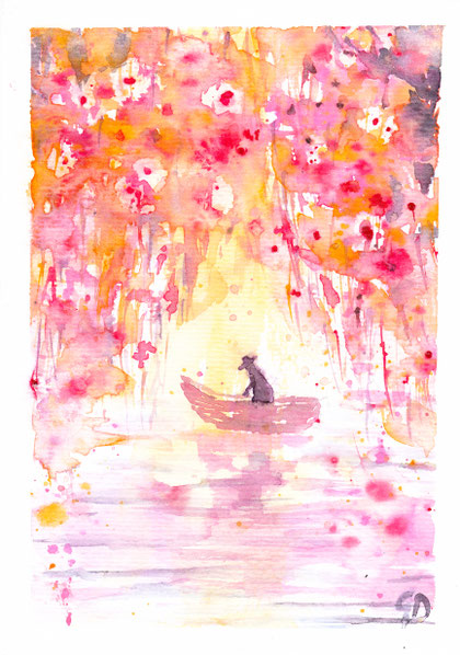 silent morning moment, A5, 120€