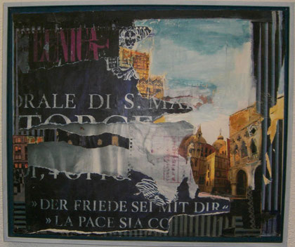 Piazza St Marco - Venedig 50x60 cm