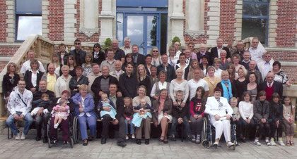 Les participants à la cousinade 2010