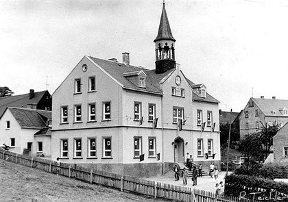 Bild: Wünschendorf Erzgebirge Schule 1975